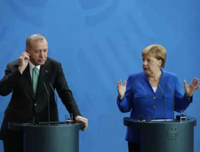 Ердоган и Меркел обсъдиха кризата в Източното Средиземноморие