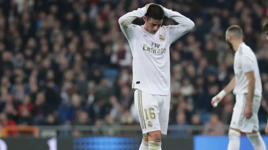 Мачът, който е осуетил преминаването на Хамес Родригес от Реал Мадрид в Атлетико (Мадрид)