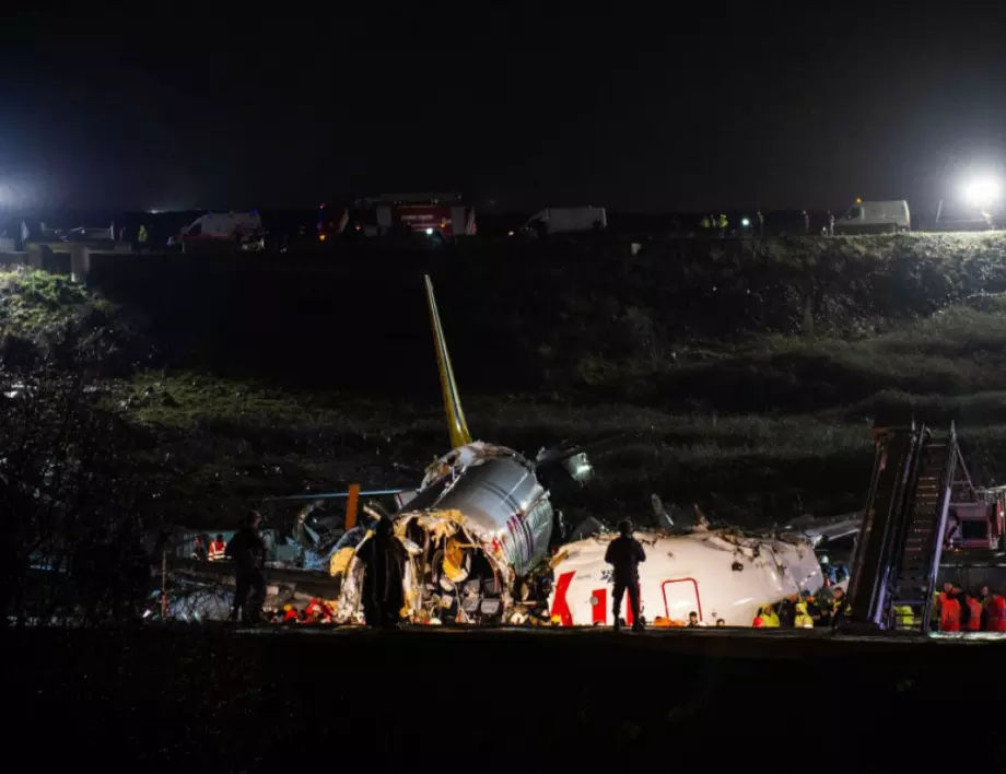Няколко са жертвите при кацането на самолет на нискотарифна компания 