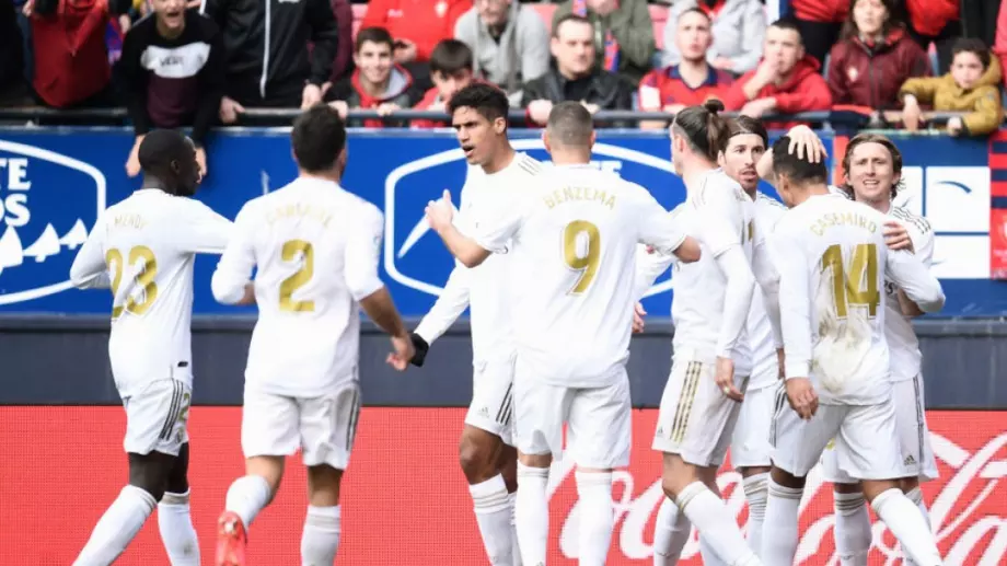Реал Мадрид обърна Осасуна за убедителен пети пореден успех в Ла лига