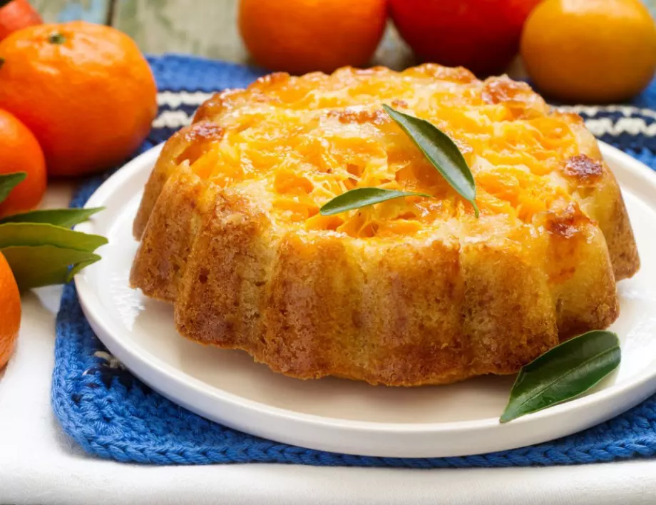 Рецепта на деня: Кейк с мандарини