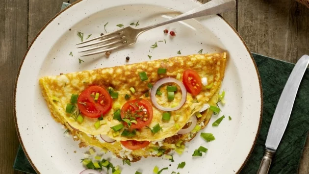 Рецепта на деня: Омлет със зелен лук
