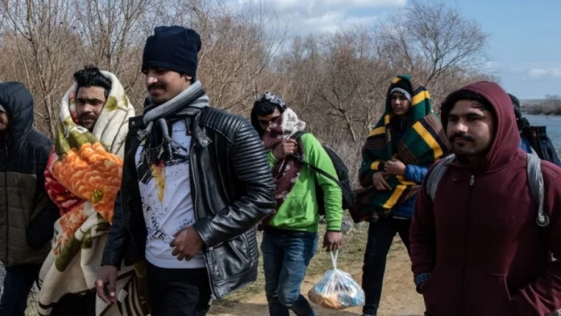 Пожар в мигрантски лагер в Гърция