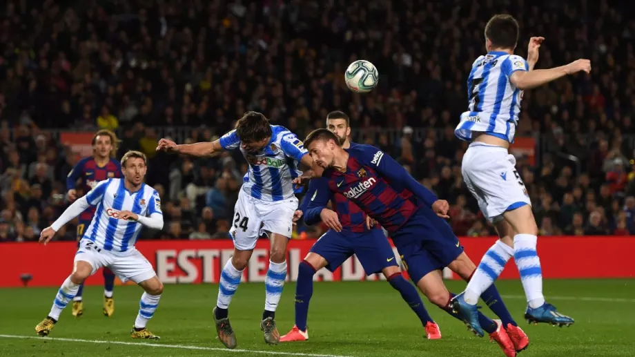 Барселона отново на върха в Ла Лига с късен гол от дузпа на Меси