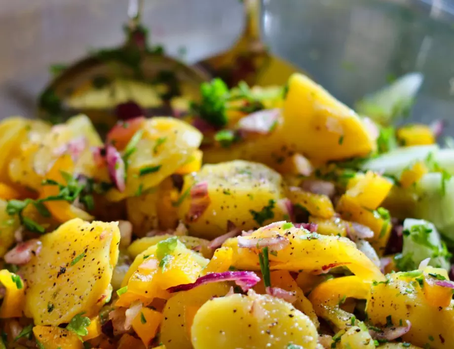 Най-добрата рецепта за картофена салата
