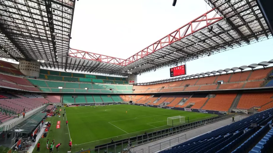 СНИМКИ: Интер и Милан представиха проекта за новия си стадион