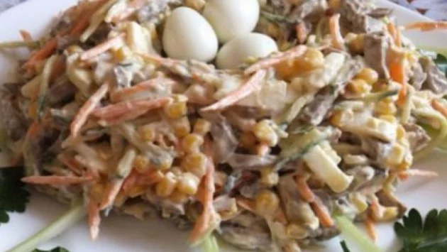 Рецепта на деня: Салата "Гнездо на кукувица"