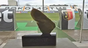 Петата на Ожболт бе увековечена на "Лаута"