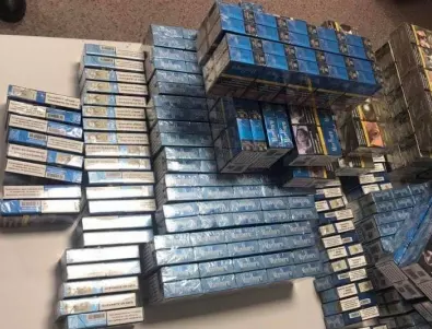 Контрабандни цигари за над 7500 лева задържаха на МП Калотина 