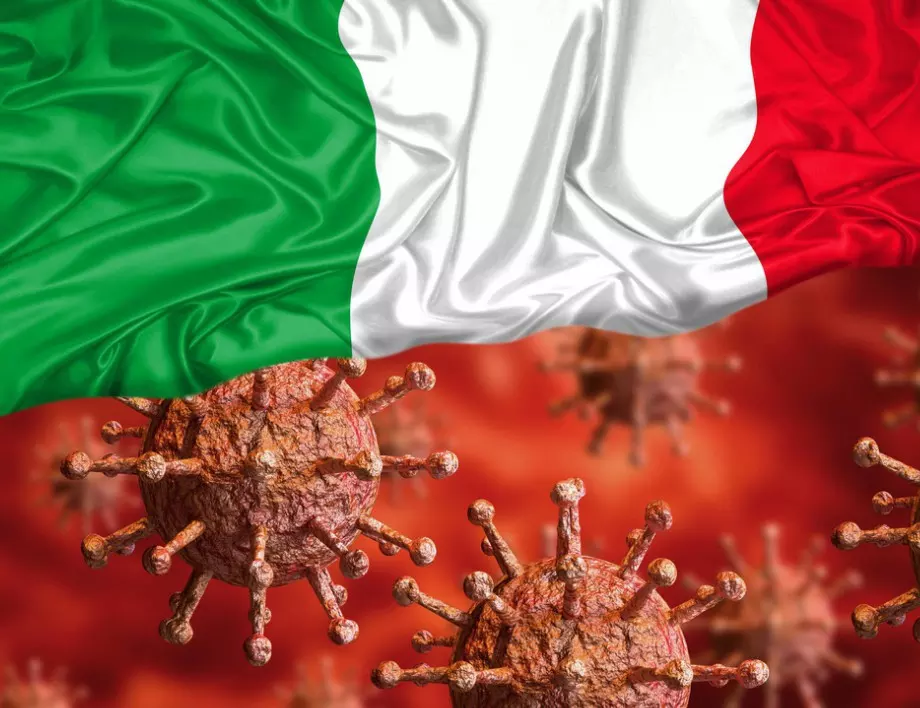 Броят на заразените с коронавирус за ден в Италия намалява
