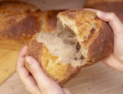 Лесен хляб с бъркане, който не се меси