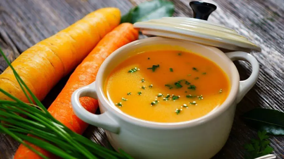 Морковена КРЕМ супа: Вкусно предложение
