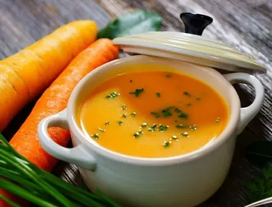 Полезна СУПА от моркови - добър избор, ако сте на диета