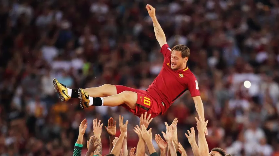 Неразказана странна история: Тоти искал да изпусне дузпа в последния си мач за Рома