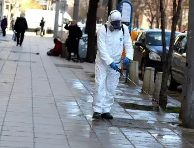 Дезинфекция на обществени места в Пловдив