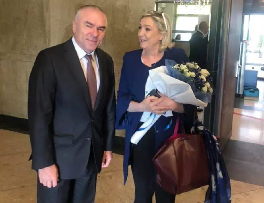 Веселин Марешки поздрави Марин Льо Пен за успеха на местните избори във Франция