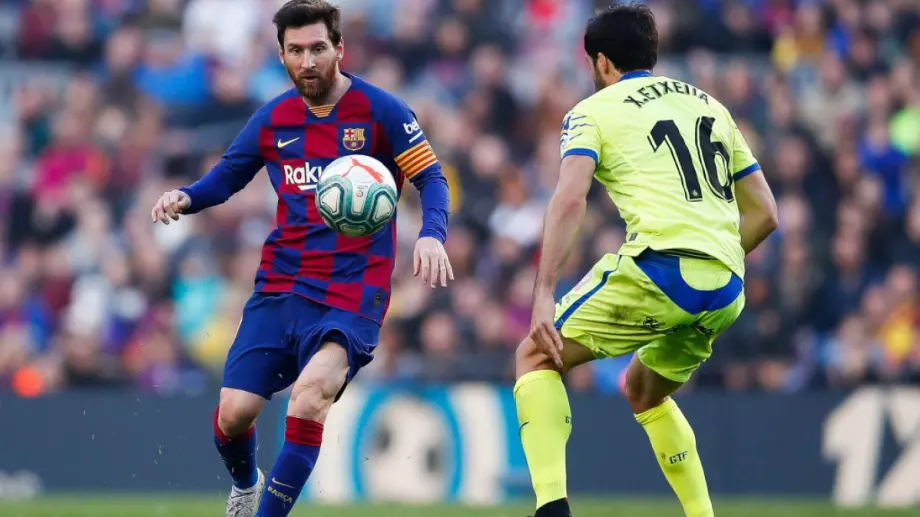 Меси е взел участие в 13 от последните 17 гола на Барселона