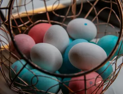Техника за перфектните мраморни яйца за Великден