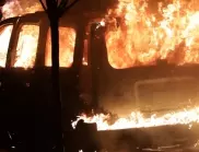 Деца откраднаха кола в Добричко, откриха я опожарена