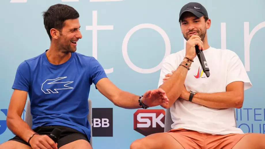 Против ли е Григор Димитров неваксинирани тенисисти като Джокович да играят на Australian Open?