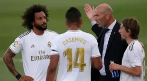 Синът на легенда на Реал Мадрид ще остане на "Сантяго Бернабеу" (СНИМКИ)