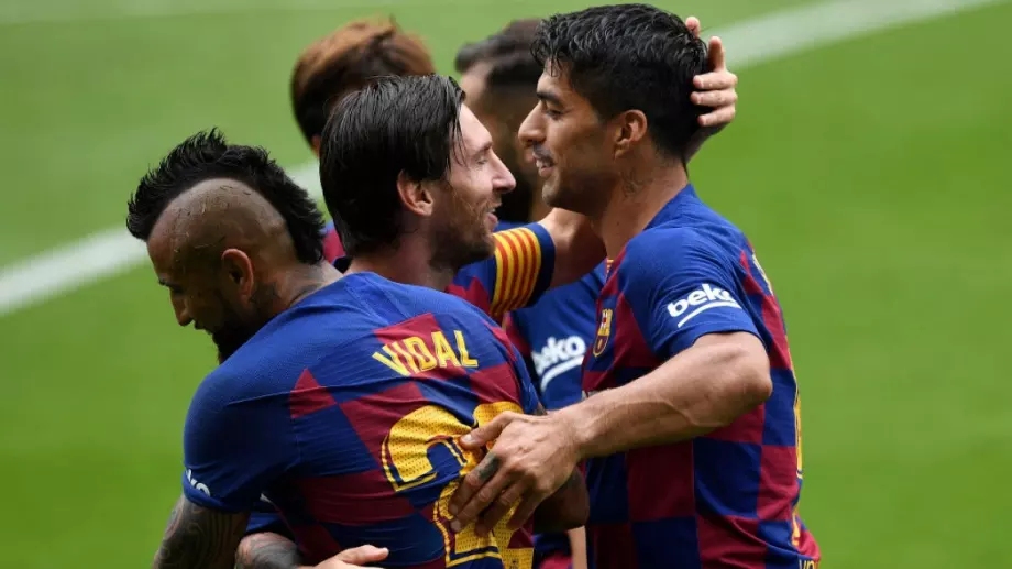 Лионел Меси се сбогува със сигурен напускащ Барселона, нарече го "феномен"
