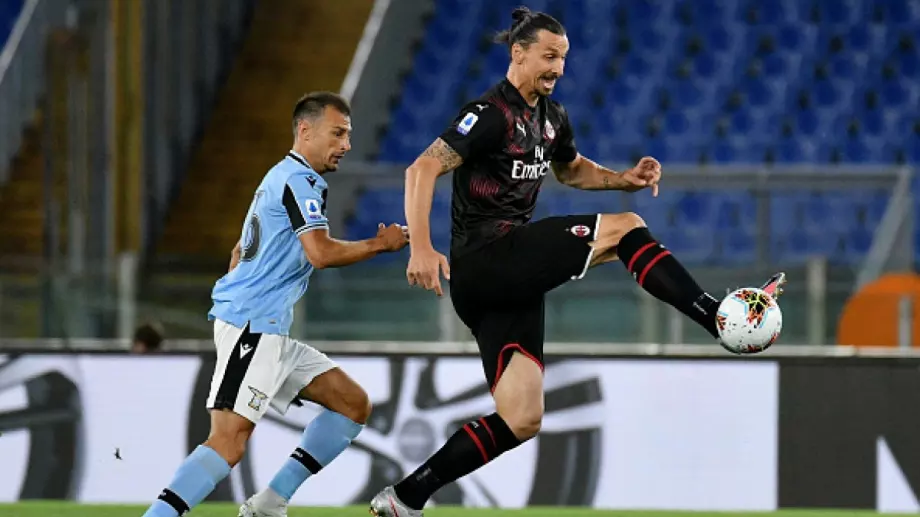 Милан попари мечтите на Лацио след блестящо завръщане на Ибрахимович в Серия А