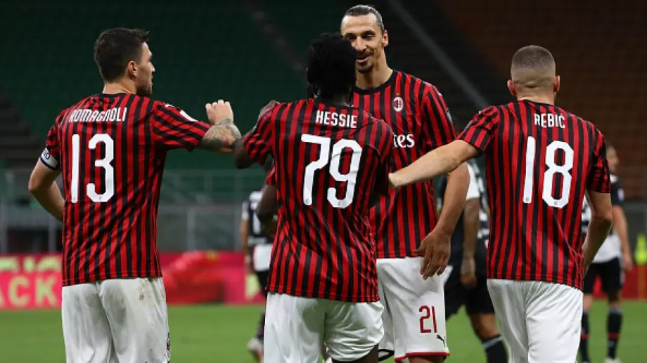 Милан обърна Ювентус от 0:2 за едно полувреме в Серия А
