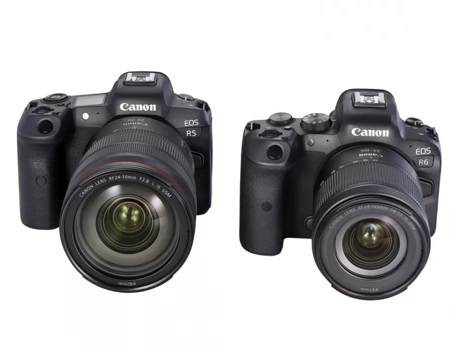 Canon EOS R5 и EOS R6:  ненадминати характеристики,  неограничена креативност