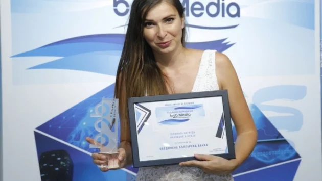 ОББ с голямата награда на b2b Media Awards и още 6 първи места за иновациите на KBC