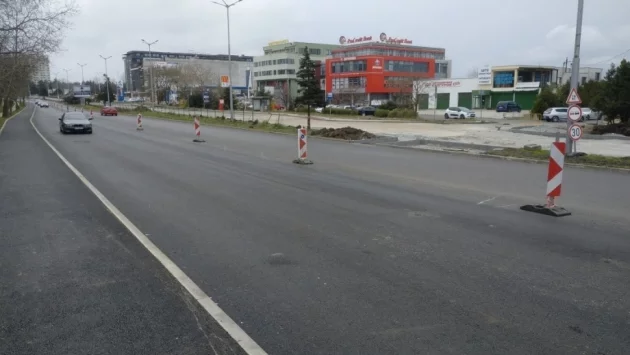 Пускат движението по "Транспортна" откъм "Изгрев"
