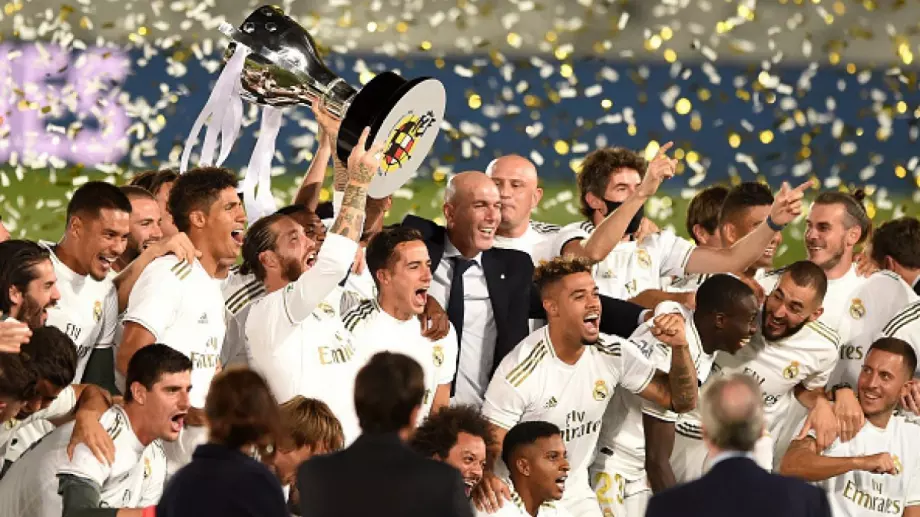 Реал Мадрид вдигна титла №34 в Ла Лига (ВИДЕО+СНИМКИ)