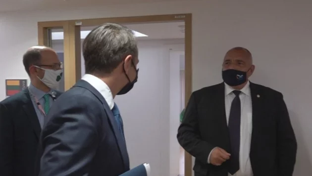 Борисов разговаря с Мицотакис преди срещата на върха