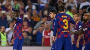 Чичото на звезда на Барселона бе арестуван след инцидент с подпалена кола