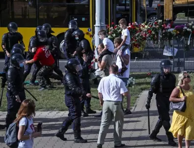 250 души са арестувани на протестите в Минск