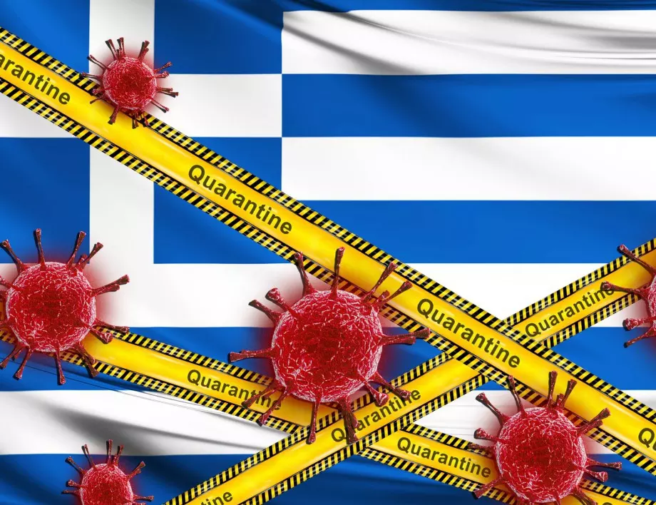 Ръст на смъртните случаи от коронавирус в Гърция 