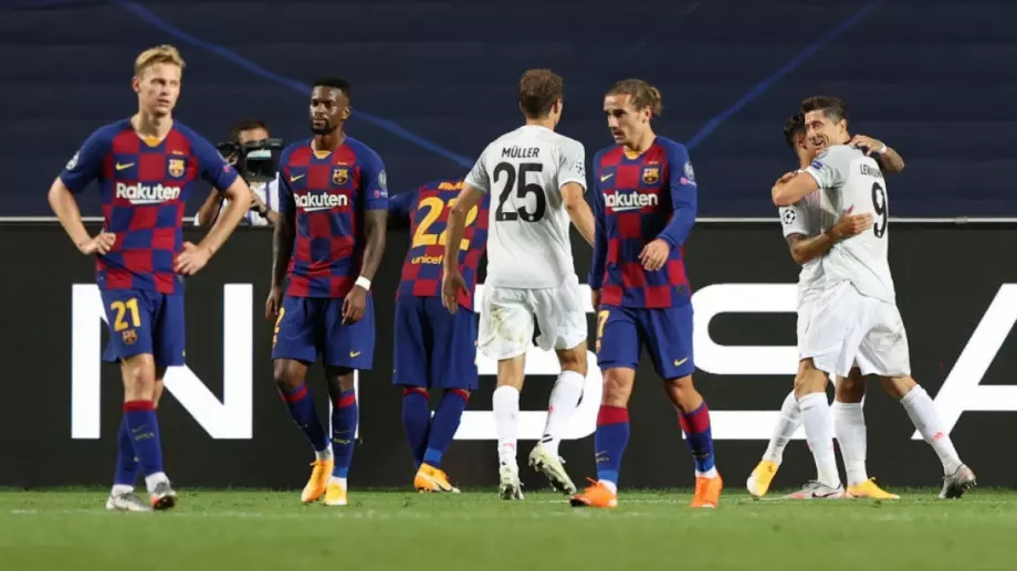 Как отговори капитанът на Барселона на въпрос за 2:8 от Байерн Мюнхен преди мача им?