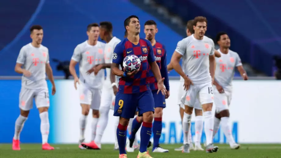 Луис Суарес обясни тежката загуба на Барселона от Байерн в Шампионска лига