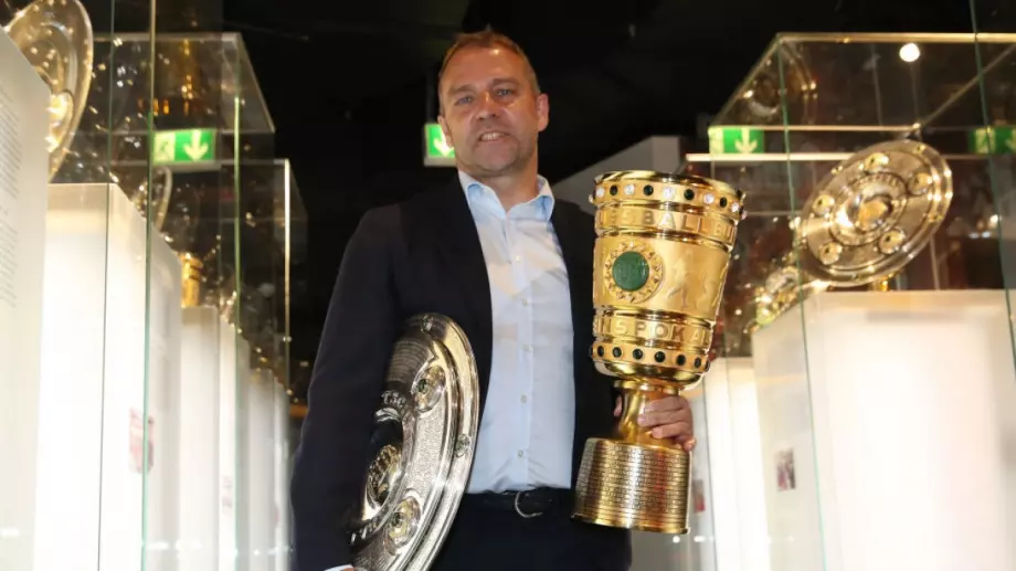 Ханзи Флик има повече трофеи, отколкото загуби с Байерн Мюнхен