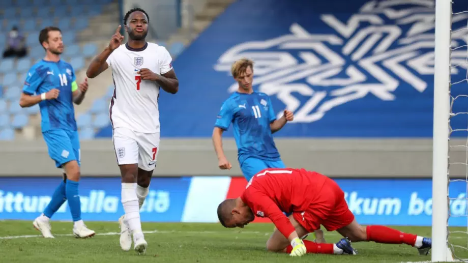 Англия надви Исландия в първия им мач в Лигата на нациите