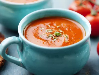 Ароматна доматена крем супа