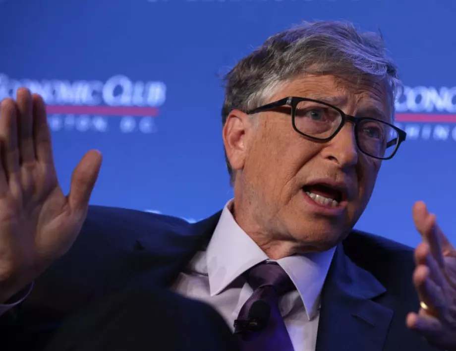 Бил Гейтс посочи главния проблем на 2022 г. 
