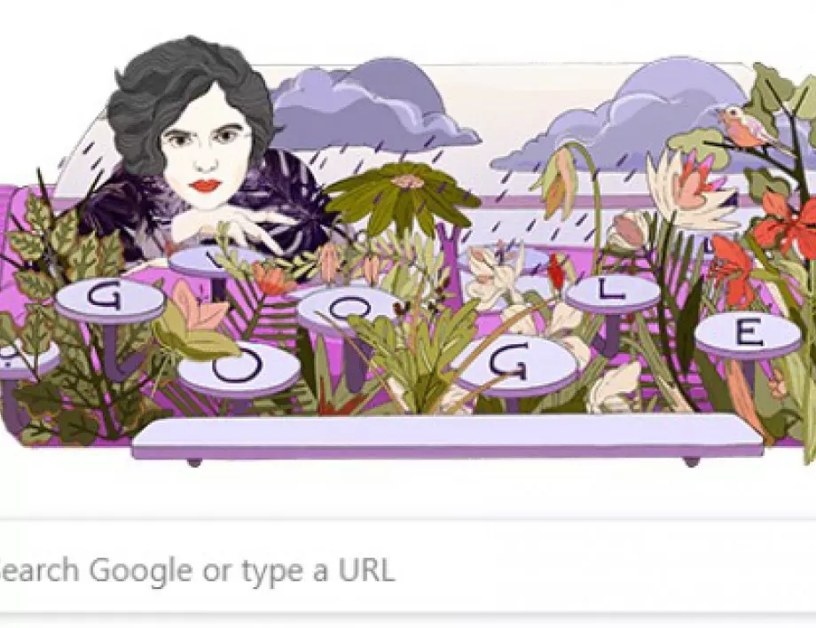 Google чества поетесата Маша Калеко (ВИДЕО)