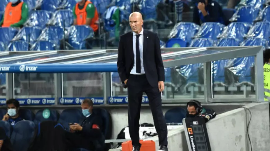 Зинедин Зидан обясни странното си решение при грешната стъпка срещу Реал Сосиедад