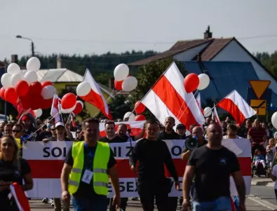 Беларуски опозиционери обявиха гладна стачка във Варшава 