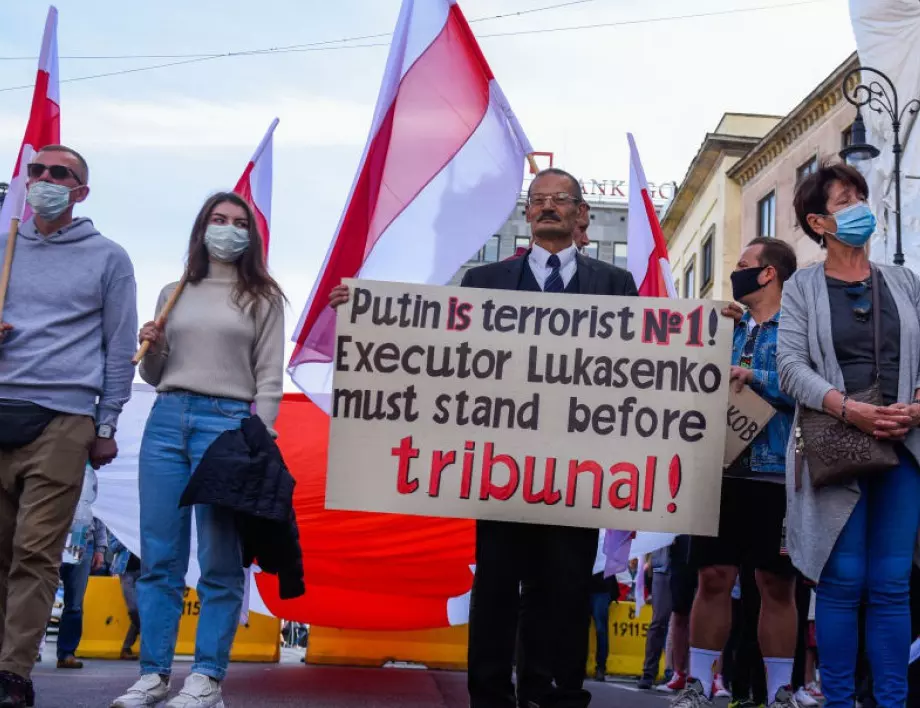 Над 100 души задържани по време на протестите в Минск