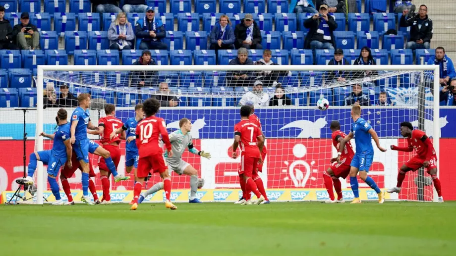 Байерн Мюнхен допусна загуба от Хофенхайм с 1:4 между двата финала за Суперкупите