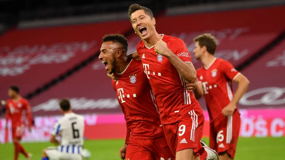 Байерн Мюнхен се класира за рекорден 19-и четвъртфинал в Шампионска лига