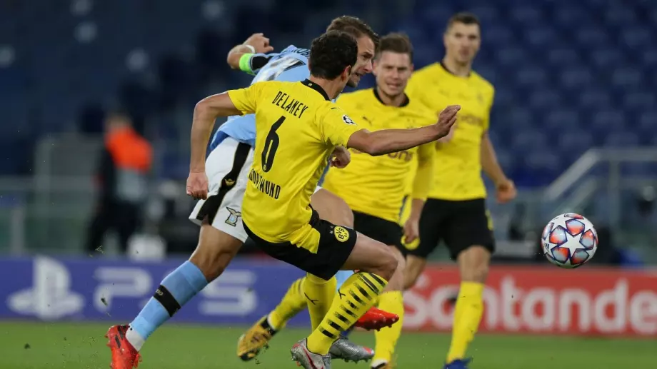 Лацио се разправи с Борусия Дортмунд на старта в Шампионска лига