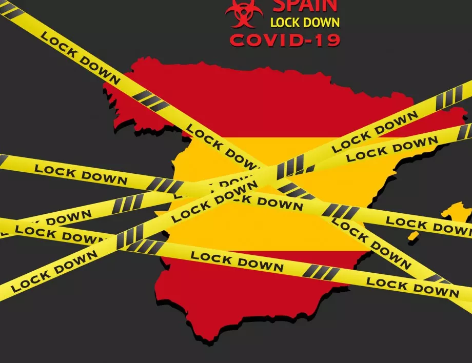 Испански области затягат мерките срещу коронавируса